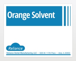 [3406] ORANGE SOLVENT QUART